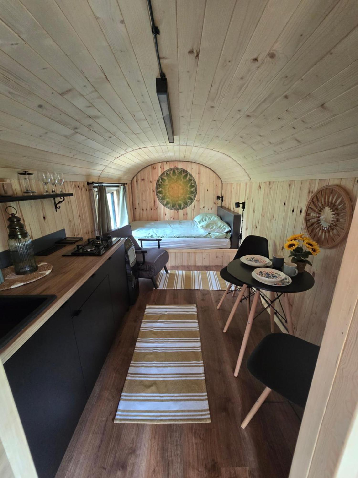 Oaza Swiety Spokoj - Domek Z Balia I Jacuzzi Rzasnik Exterior foto