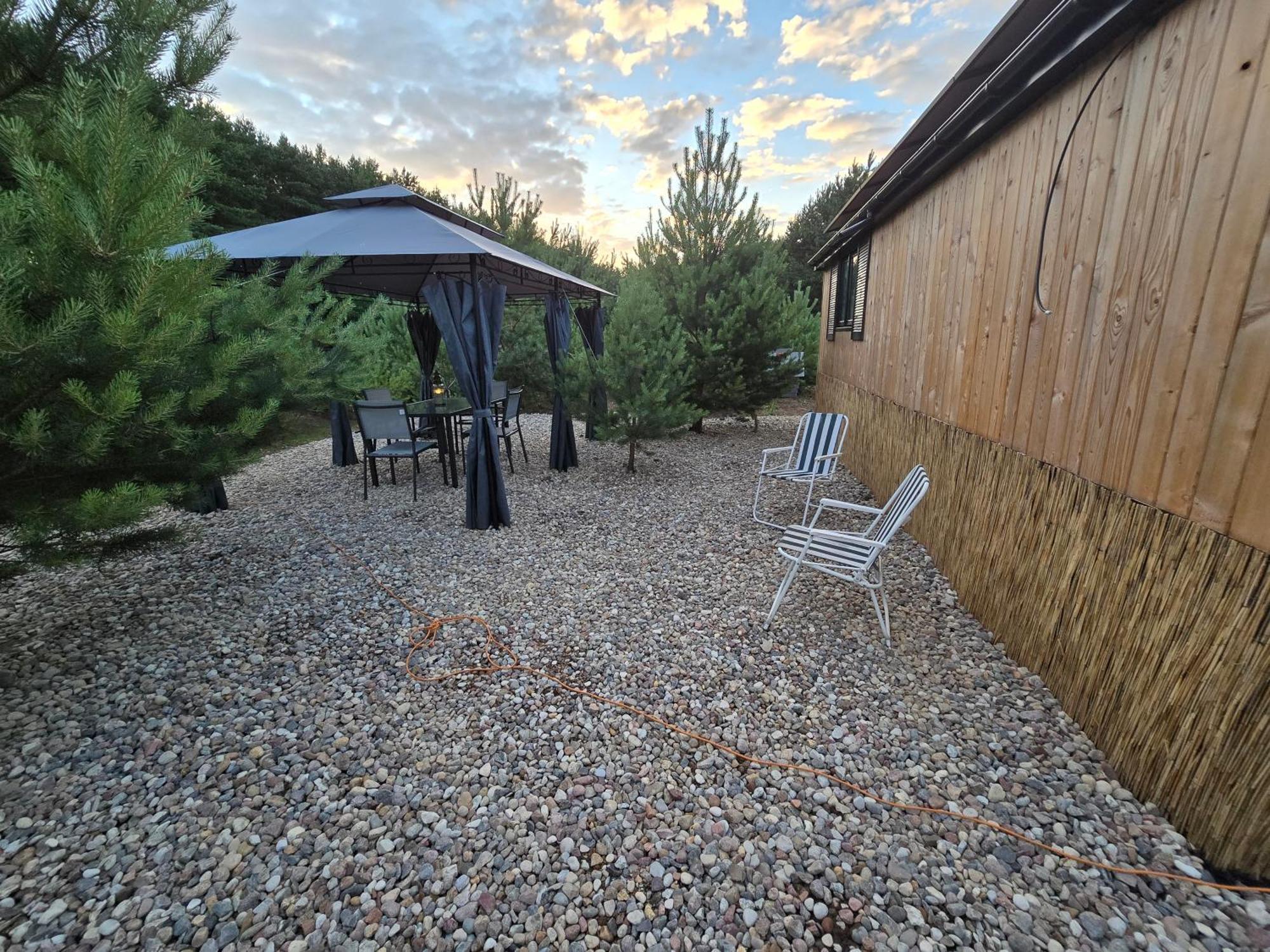 Oaza Swiety Spokoj - Domek Z Balia I Jacuzzi Rzasnik Exterior foto